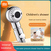 Xiaomi Baby Bath Shower Head Adjustable Soft Washing 2 Spray Bathroom Massage Shower Easy Installation Handheld On/Off Switch