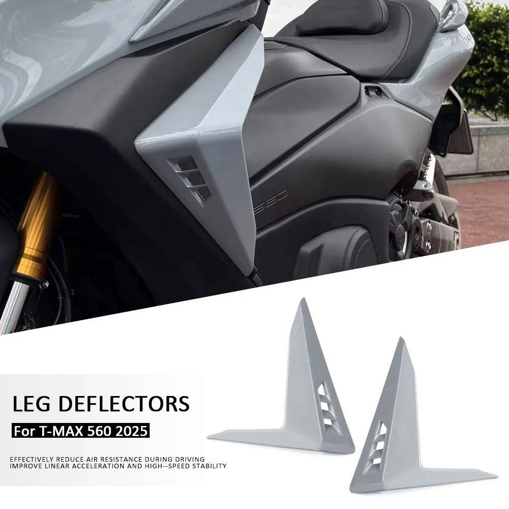 

Leg Fairing Wind Deflector Side Deflector Spoiler Wind Deflector Motorcycle For Yamaha T-MAX TMAX 560 TMAX560 2025 Accessories