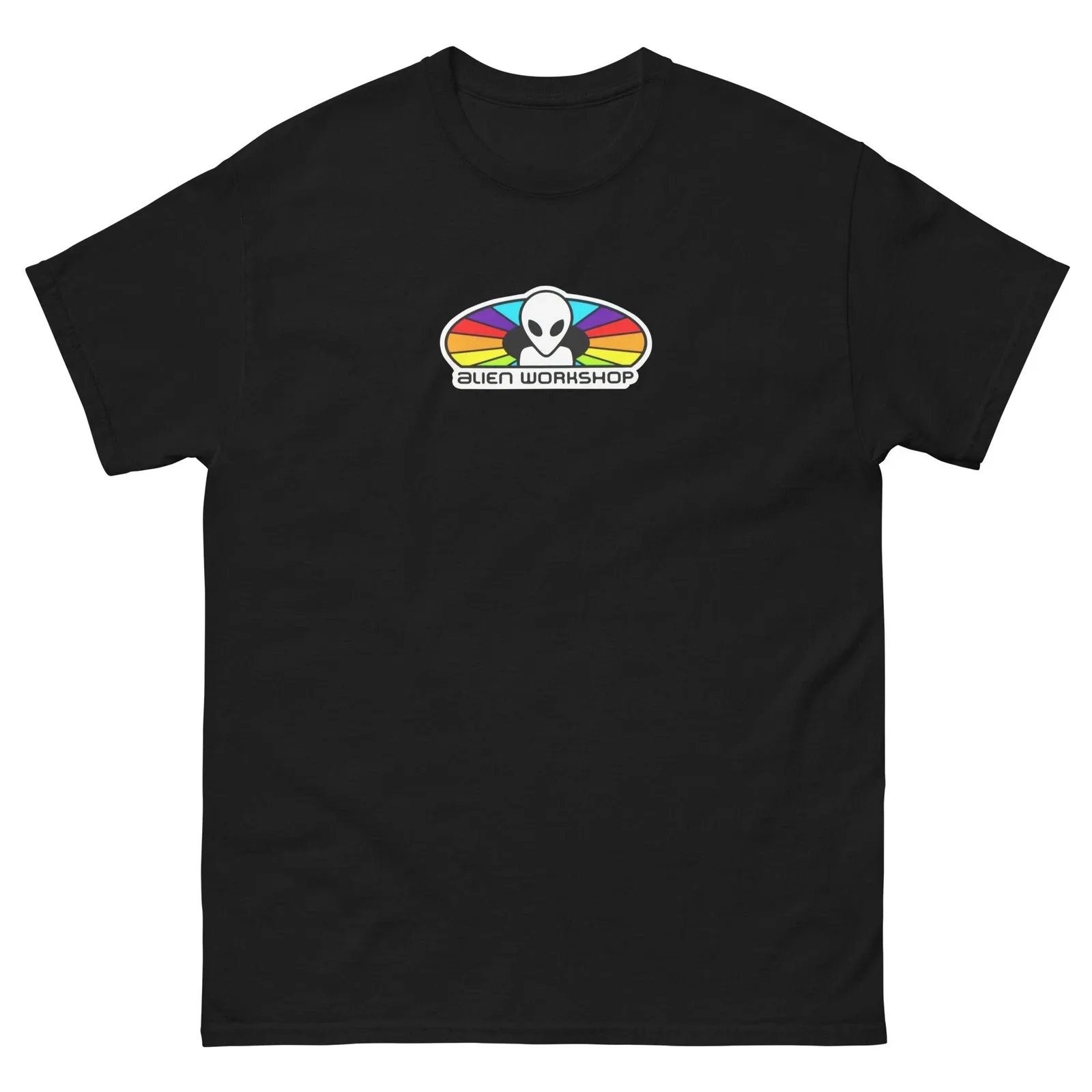 Alien Workshop Skateboard T-Shirt Graphic Printing High-end Luxury Unisex Style Both of Men and Women