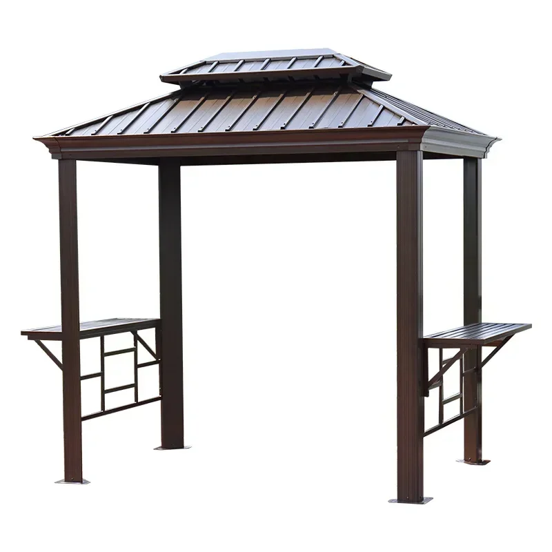 

Outdoor gazebo, sunshade pavilion, European outdoor, park terrace, garden villa yard, scenic public places