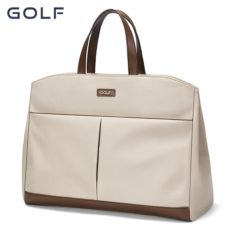 Damska lekka teczka podręczna GOLF 14-calowa torba na laptopa Torba biznesowa na jedno ramię Crossbody Tote Bag