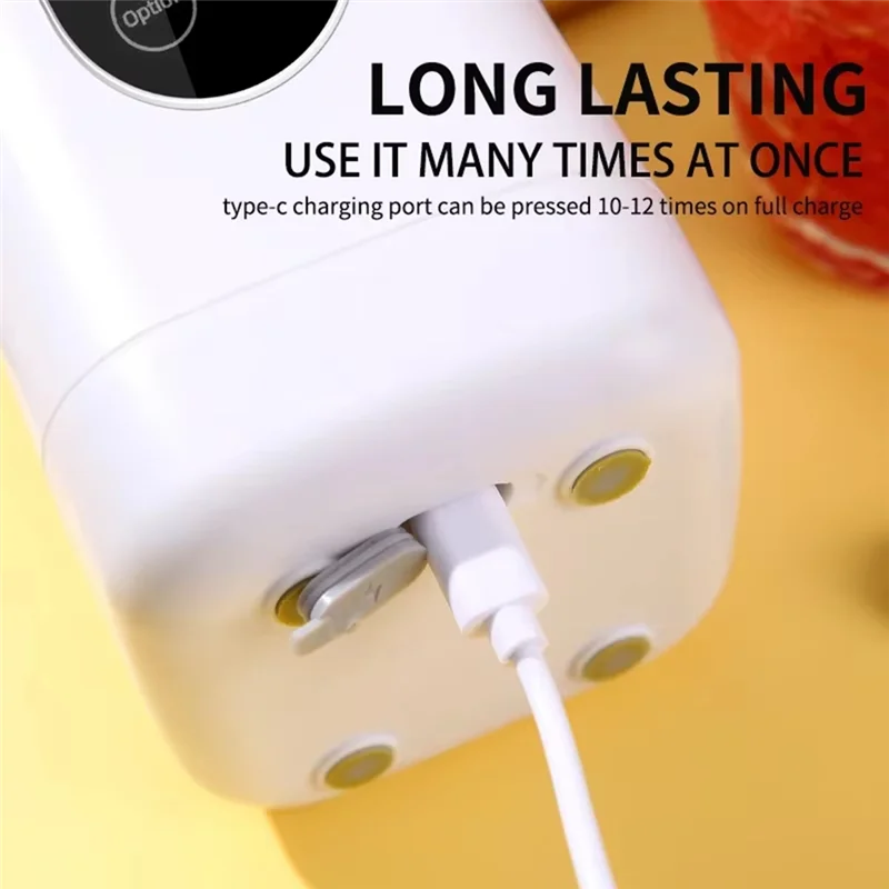 BBNV-Blender Listrik untuk Smoothie, Mesin Pembuat Jus Multifungsi, Desain Kompak untuk Perjalanan dan Penggunaan Rumah 420Ml B