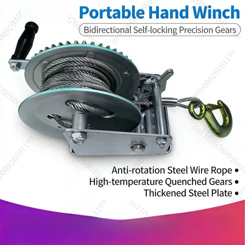 New manual winch for replacement/repair