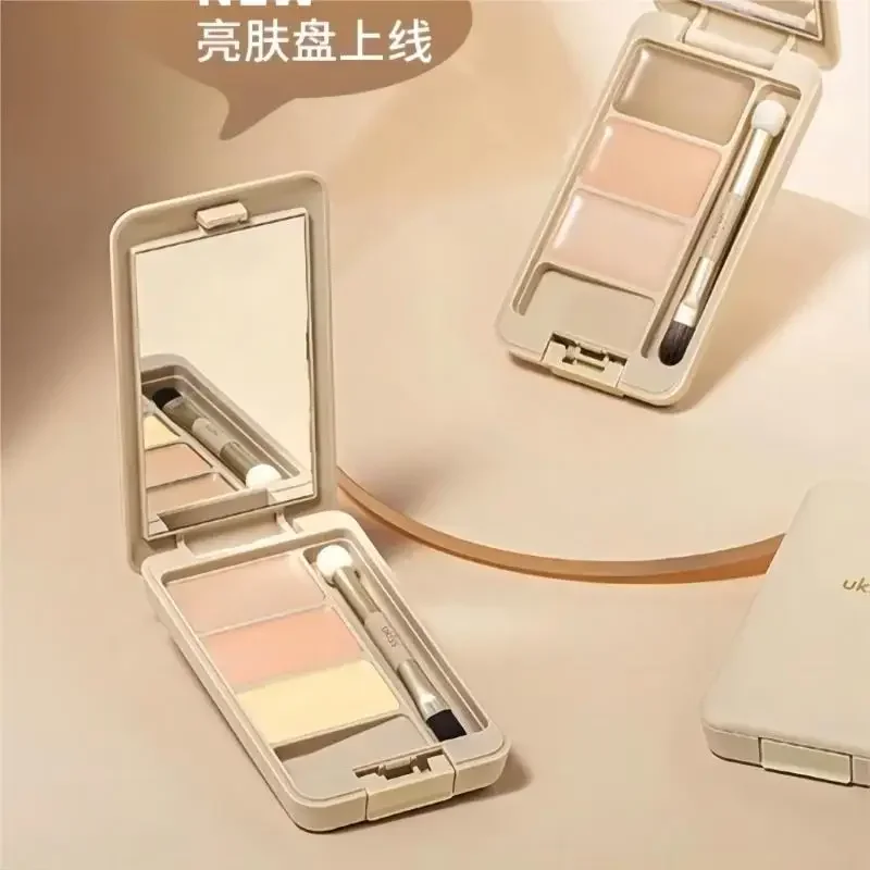 Ukiss Concealer Palette Foundation Cream Full Coverage Moisturising Nourishing Long-lasting Face Makeup Rare Beauty Cosmetics