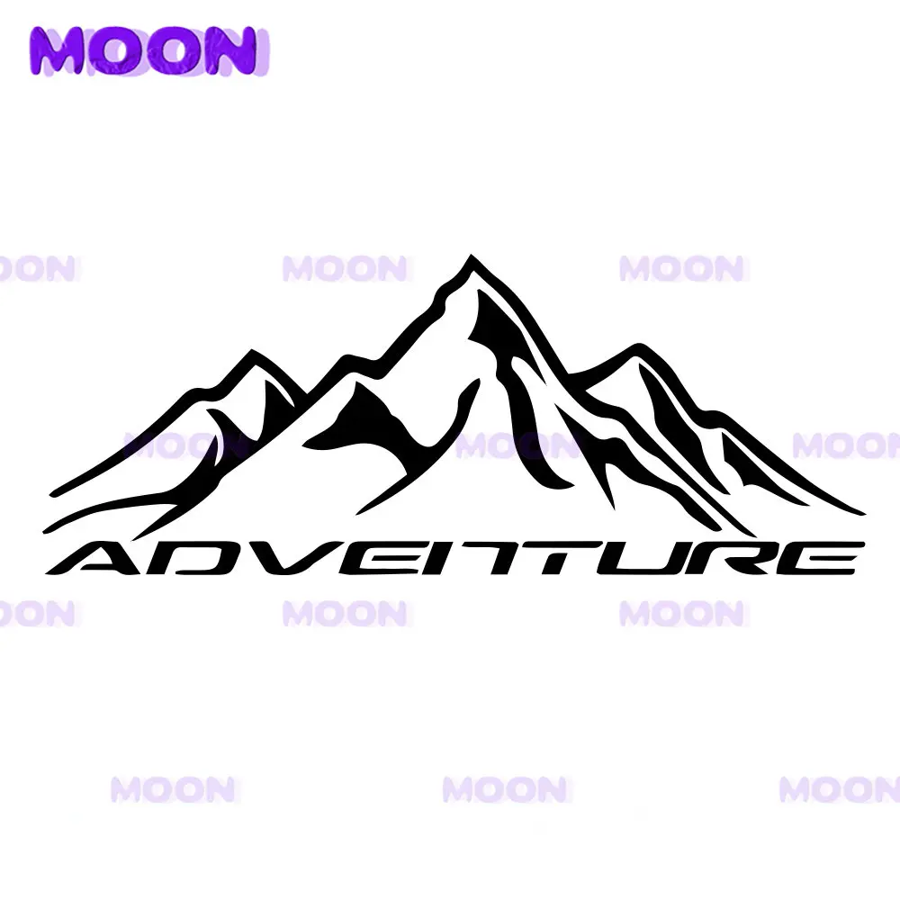 Car Sticker Adventurer Alpine Outdoor Sports Car Window Vinyl Decal Camper RV Exterior Decorative Sticker Auto Accessories