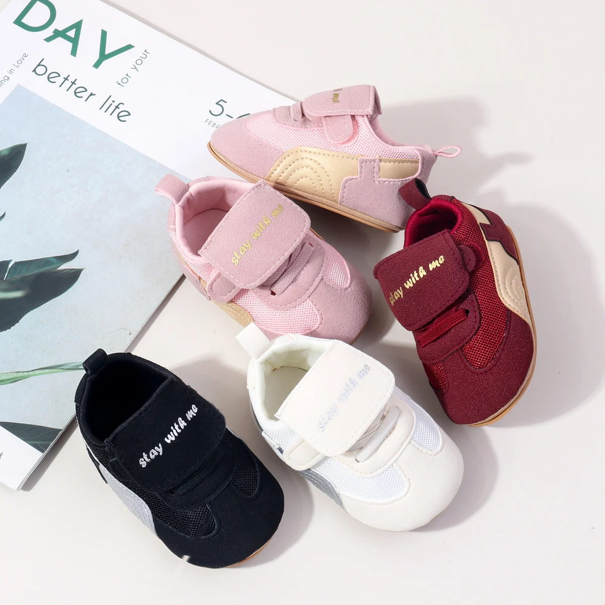 

Обувь для новорожденных, классическая кожаная нескользящая прогулочная обувь на мягкой подошве для мальчиков и девочек 0–18 месяцев, прогулочная обувь First Step