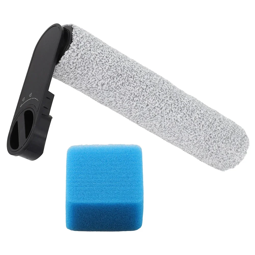 1 مجموعة عالية الكثافة ستوكات لينة فلنلت الأسطوانة فرشاة مع مرشح ل JONR S20 برو أجزاء المكنسة الكهربائية الأرضيات اللاسلكية