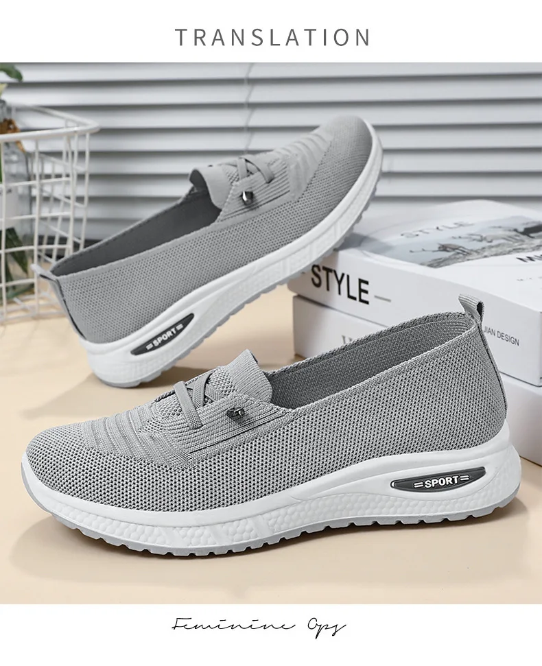 Women's Breathable Summer Sneakers – Lightweight Casual Comfort Shoes S55a48856fefb46cbb5aa1f1e01d20c54W