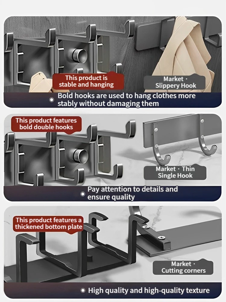 Thumbnail 3 - #51 Bathroom Robe Hooks Comparison Guide