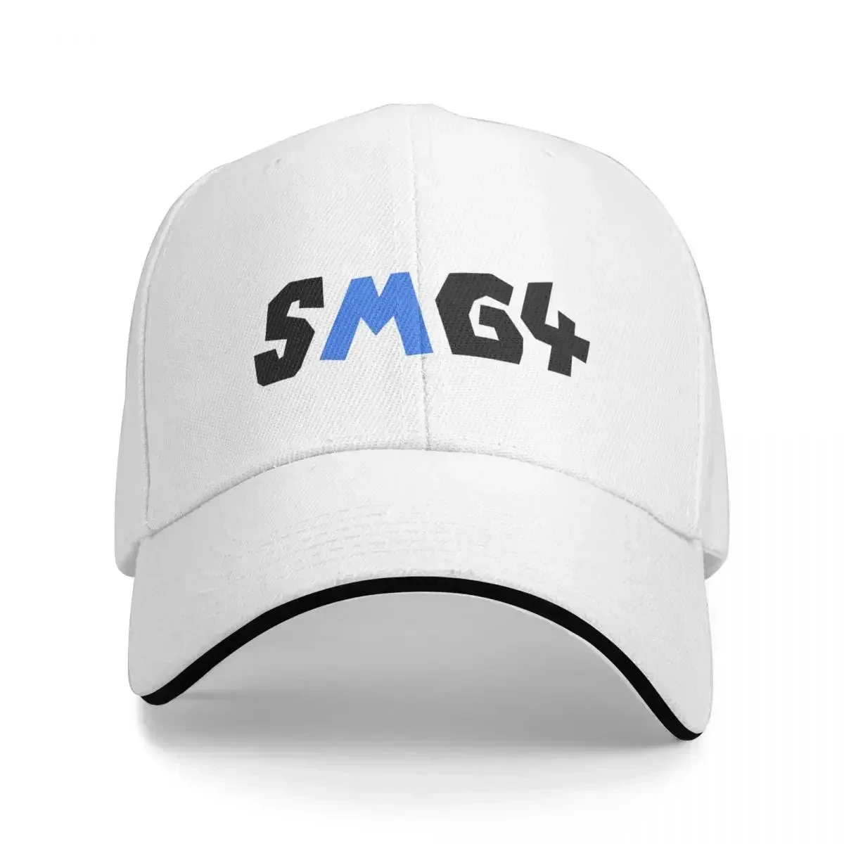 Smg4 Merch Smg 4 Logo Baseball Caps Polychromatic Fashion Baseball Hats Breathable Casual Outdoor Unisex