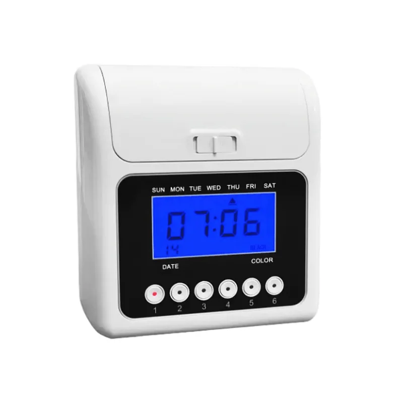158P electronic clock in English