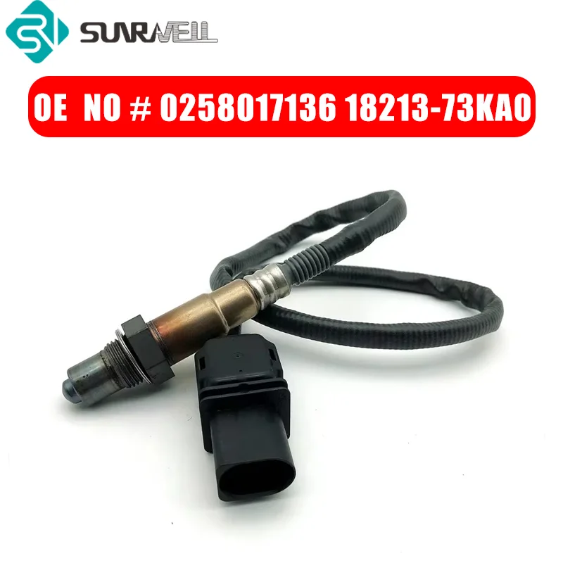 0258017136 18213-73KA0  Lambda Probe Oxygen O2 Sensor Vauxhall Opel AGILA B MK2 Suzuki SPLASH Swift 1.2 2008-2014