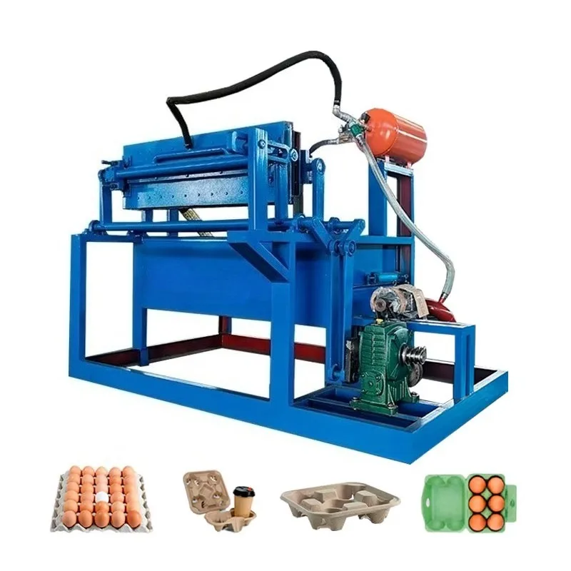 Industrial Pulp Molding System Egg Tray Making Machine Production Line Equipment For Automatic Egg Box Manufacturing Plant