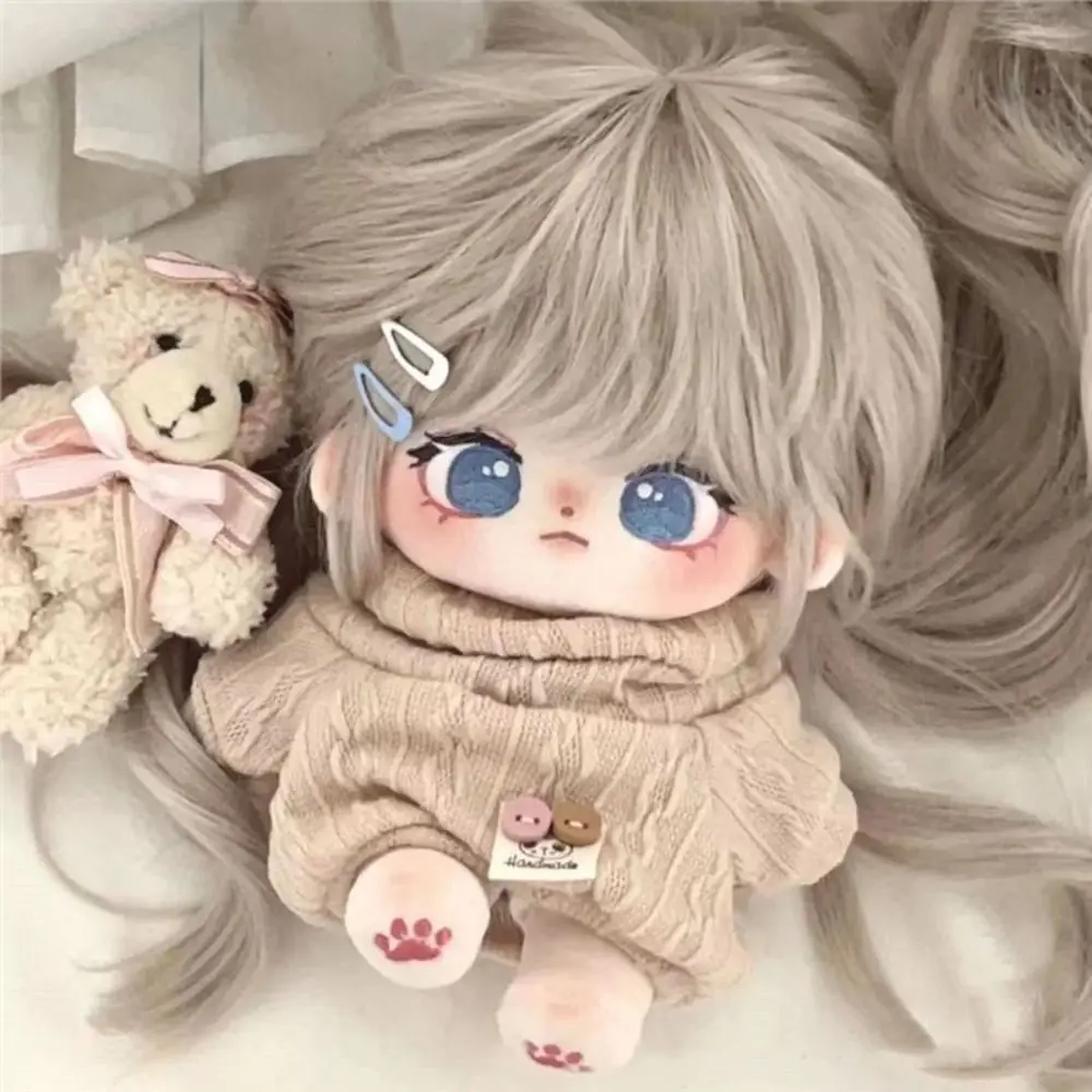 トレンディなかわいいドレス服 20 センチメートル綿人形ファッションかわいい Kpop ぬいぐるみ衣装高品質パーカー