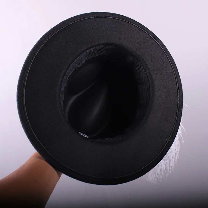 Kostiumy Cosplay Dracule Mihawk Strój Pirata Czarna Czapka z Piórem Akcesoria Rekwizyty na Halloween Karnawał dla Dorosłych Mężczyzn