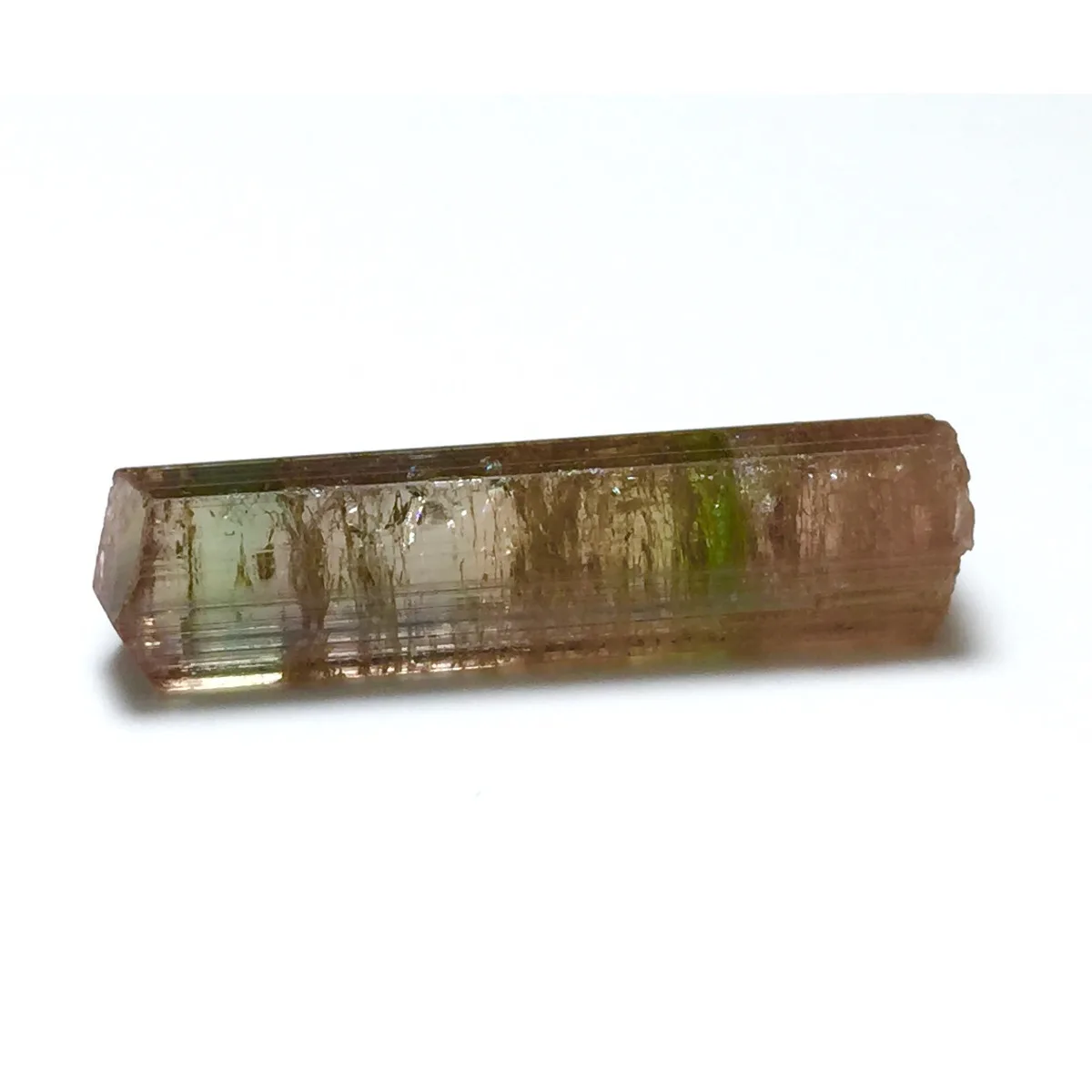 Brazilian Elbaite Raw Crystals, 10g 5-15mm Colorful Raw Crystals, Display Box for Shelf Decor & Educational Specimens