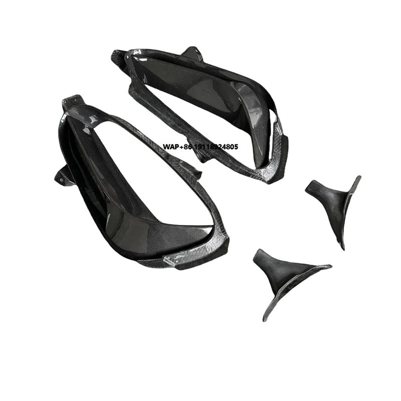 

Dry Carbon Fiber Side Vents for SF90 Dry Carbon Fiber Replacement Air Vents for SF90 Side Fender Vent Car Part