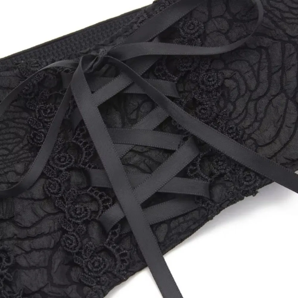 corset-de-renda-larga-preto-da-moda-acessorio-de-vestido-com-cintura-elastica-faixa-modeladora
