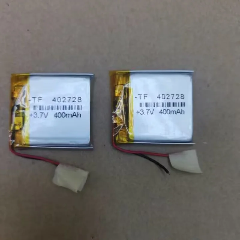 3.7 V 402728 400mAh with protection board , used for bluetooth MP3,MP4 lithium battery 1pcs/lot