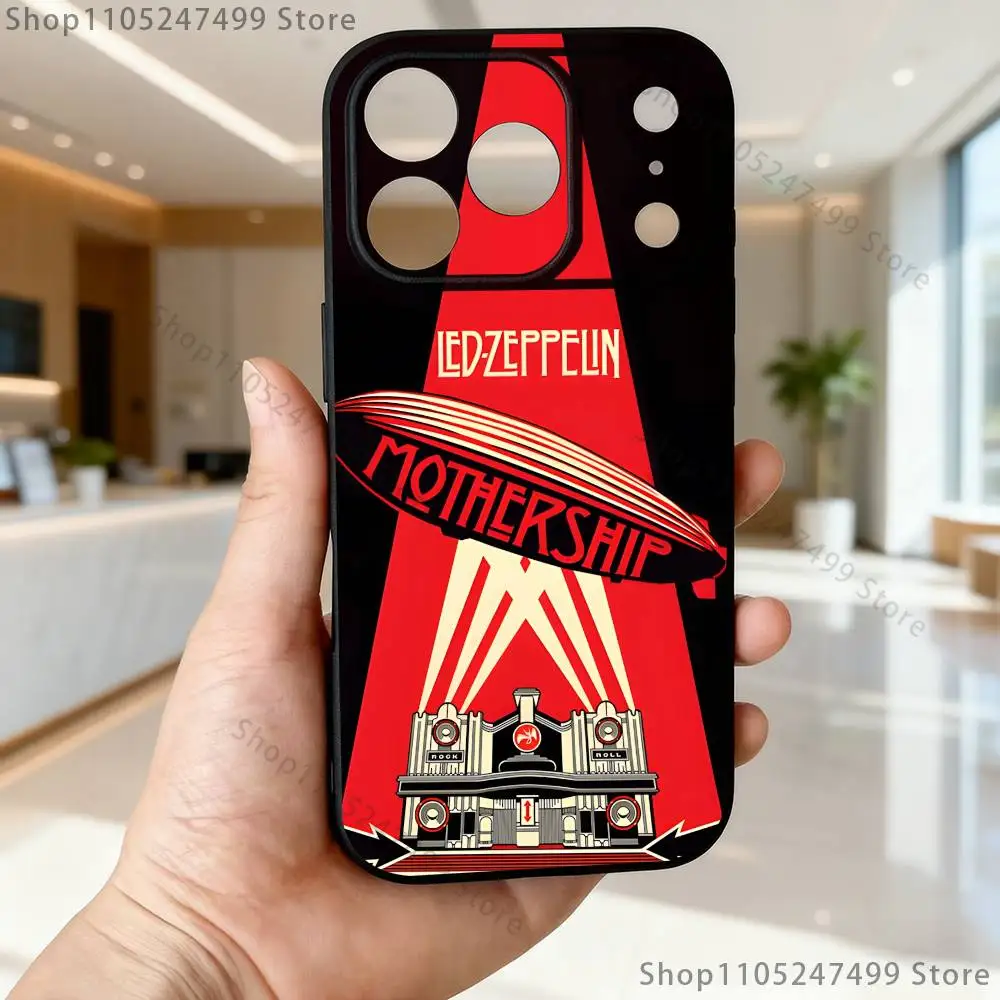 حافظة هاتف Z-Zeppelin L-Led لهاتف iPhone 17,16,15,14,13,12,11,Pro,Max,Plus,E,Air,غطاء حماية صغير من مادة TPU