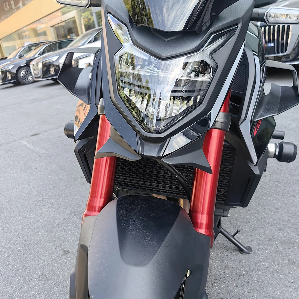 고정 윙 스포일러 디플렉터 페어링 프론트 윙 혼다 CB750 CB 750 Hornet 750 CB 750 2023 -2025 프론트 윙 액세서리
