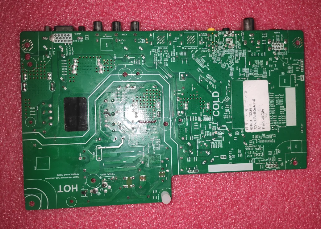 ¡Envío gratis! TP.V53W.PB785 3MSV53D0 placa base de TV tres en uno bien probada, tres interfaces
