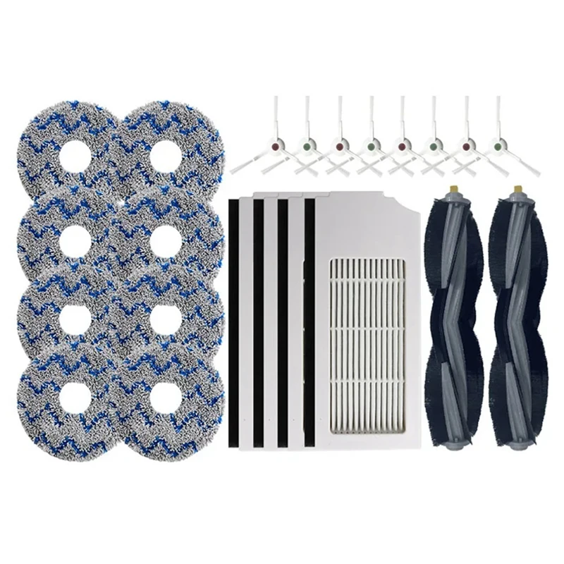 Pièces de rechange pour aspirateur Ecovacs Deebot, brosse latérale principale, filtre Hepa, vadrouille, gril, T10, TURBO, T10