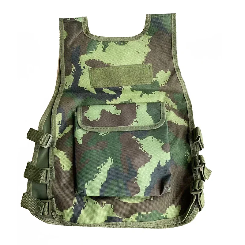 Chaleco táctico de camuflaje para niños – Caza, combate y juegos CS - imagen 4