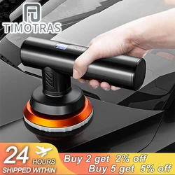 Wireless Electric Waxing Machine for Car Beauty Machine for Repairing Scratches Small Polishing Machine with Polishing Disc