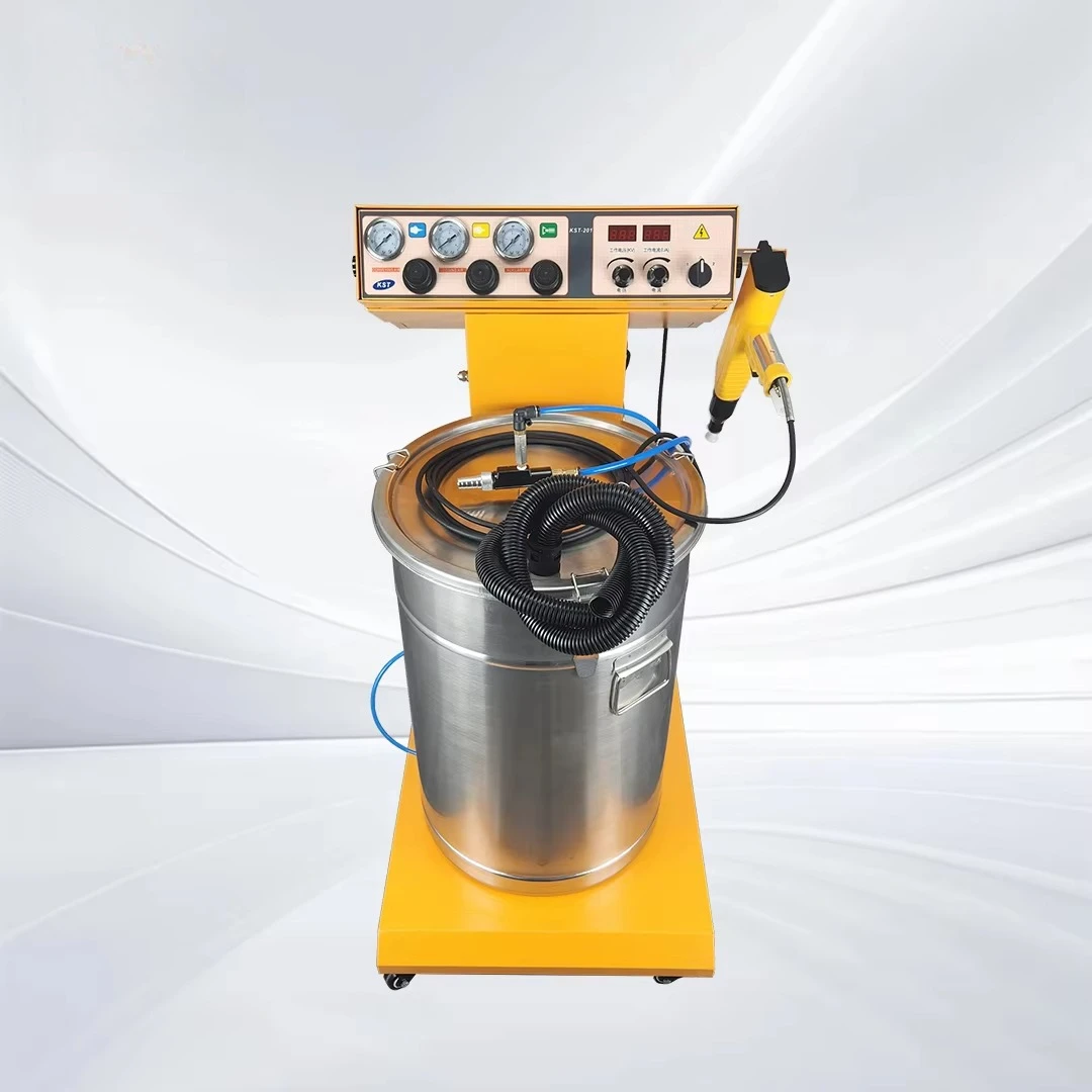 KFB Factory Direct Sale Hot Sale Electrostatic Powder Sprayer Simple Operation Flat Head Type 300-400g/min Spraying Volume Metal