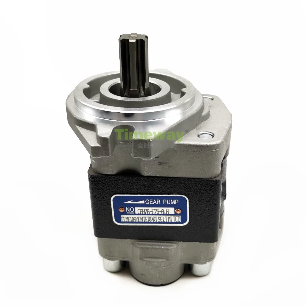 CBHZG Hydraulic Gear Pump CBHZG-F25-ALH CBHZG-F25-ALHL for Forklift Parts Gear Oil Pump Pressure 20~25Mpa Spline shaft 6Teeth