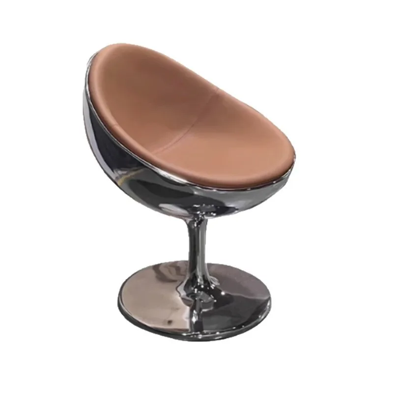 Sales office wine glass chair semicircular reception dining chair café hall negotiation chair