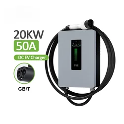 Wall Mounted Ev Home Charging Stations Gbt Ccs2 Electric Car Chargers 7Kw 20Kw Ev Dc Fast Charger