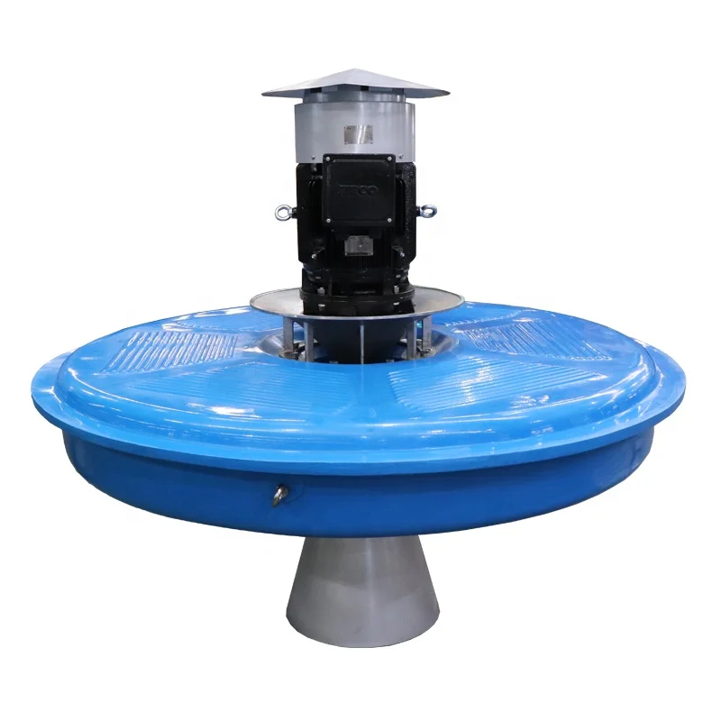 SAR surface floating aerator Particularly suited to buffer tanks, activated sludge, SBR, MBR and aerated lagoons.