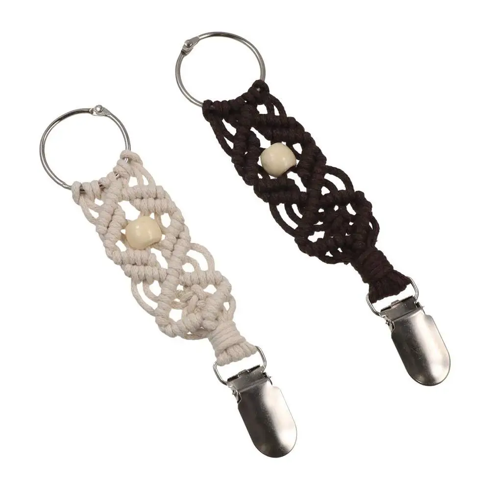 Durable Weave Hat Keeper Clip PU Leather Multifunctional Travel Hat Clip Clips On Bag Hat Strap Hat Holder Hat Accessories
