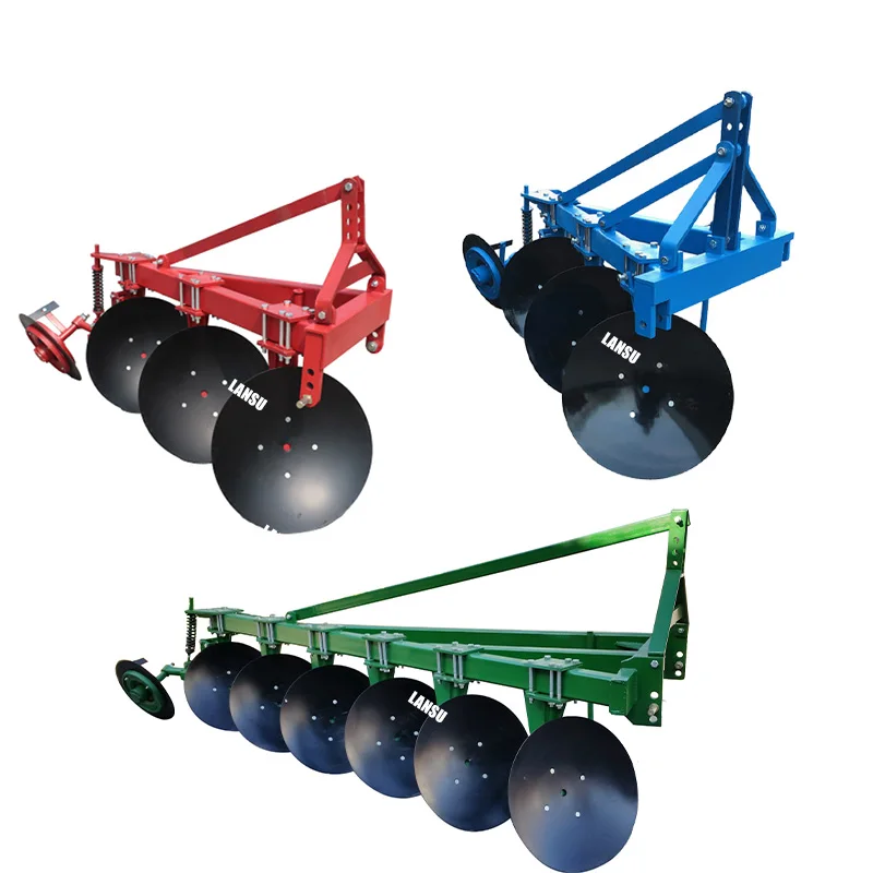 Agricultural Tractor Equipment 3 Blades Disc Plow/Agriculture Machinery 3 Point Disc Plough