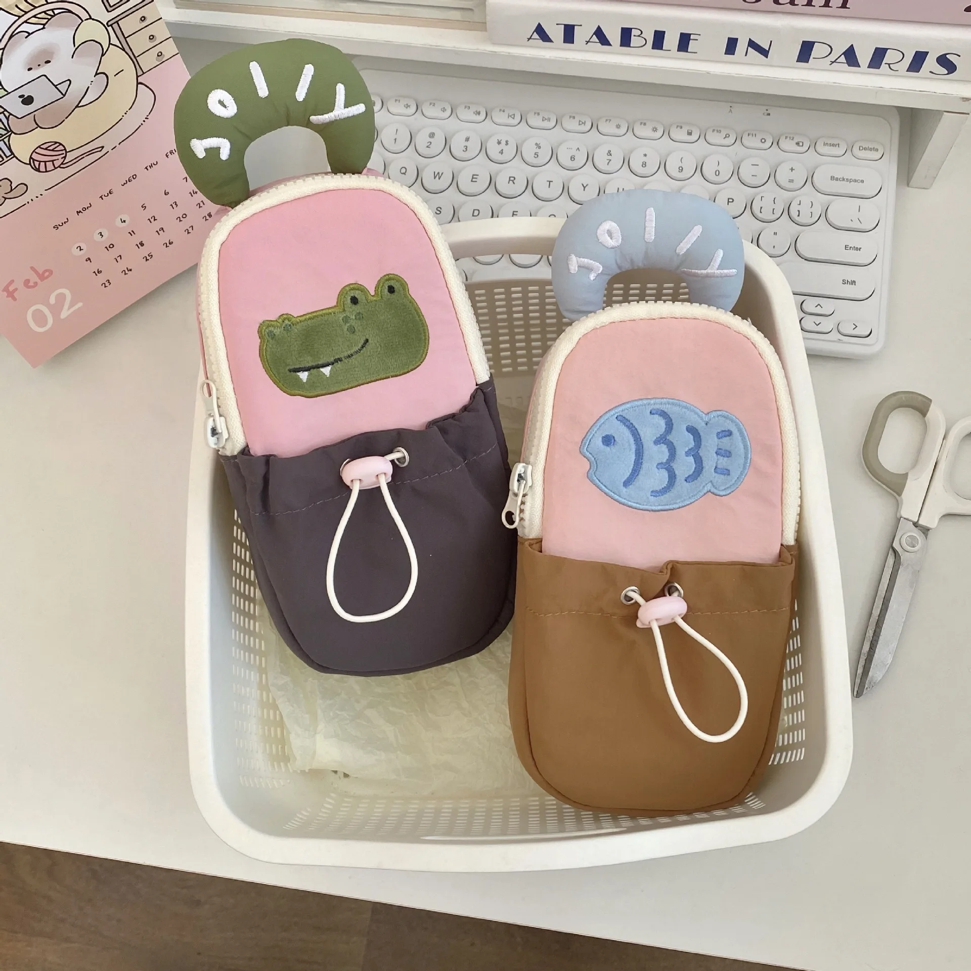 Astuccio portatile Astuccio morbido per penne portatile Astuccio per cancelleria Comodo astuccio per matite di grande capacità per la scuola di viaggio