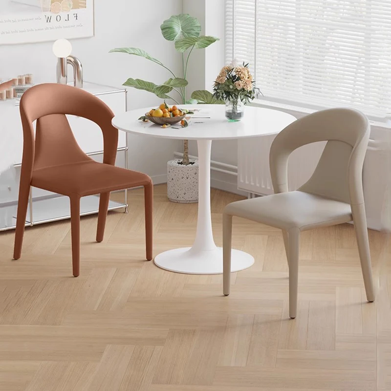 Set Of 2 Modern Dining Chairs Aesthetic Luxury Nordic Design Dining Chairs Living Room Trendy Chaise Salle À Manger Furniture