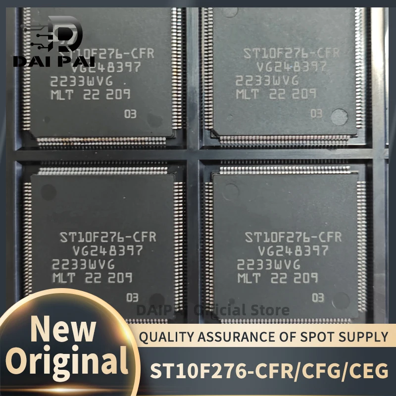 (1piece)100% New original ST10F276-CFR ST10F276-CFG ST10F276-CEG ST10F276 CFR ST10F276 CFG ST10F276 CEG QFP-144 Chipset