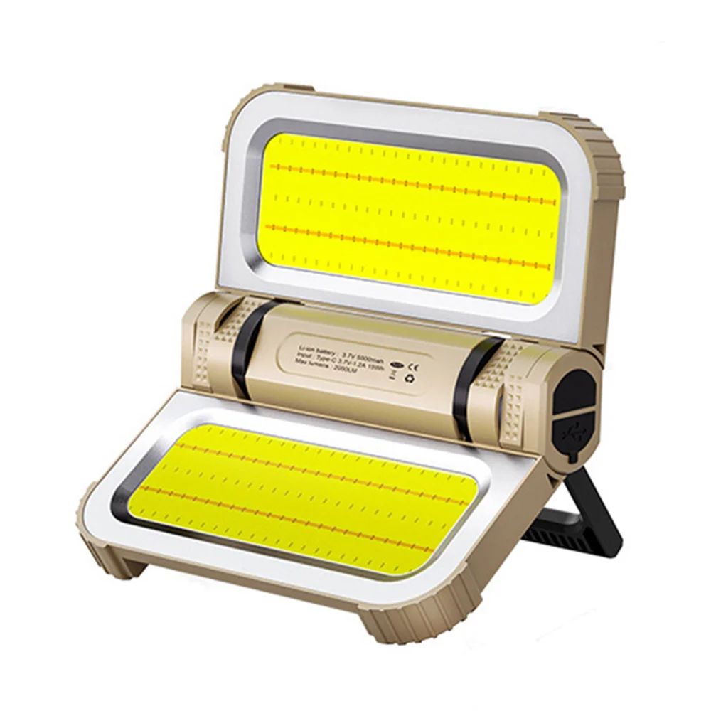 Outdoor Solar Charging Emergency Light Long Battery Life, USB Charging Portable And Long-Lasting Illumination For Outdoor