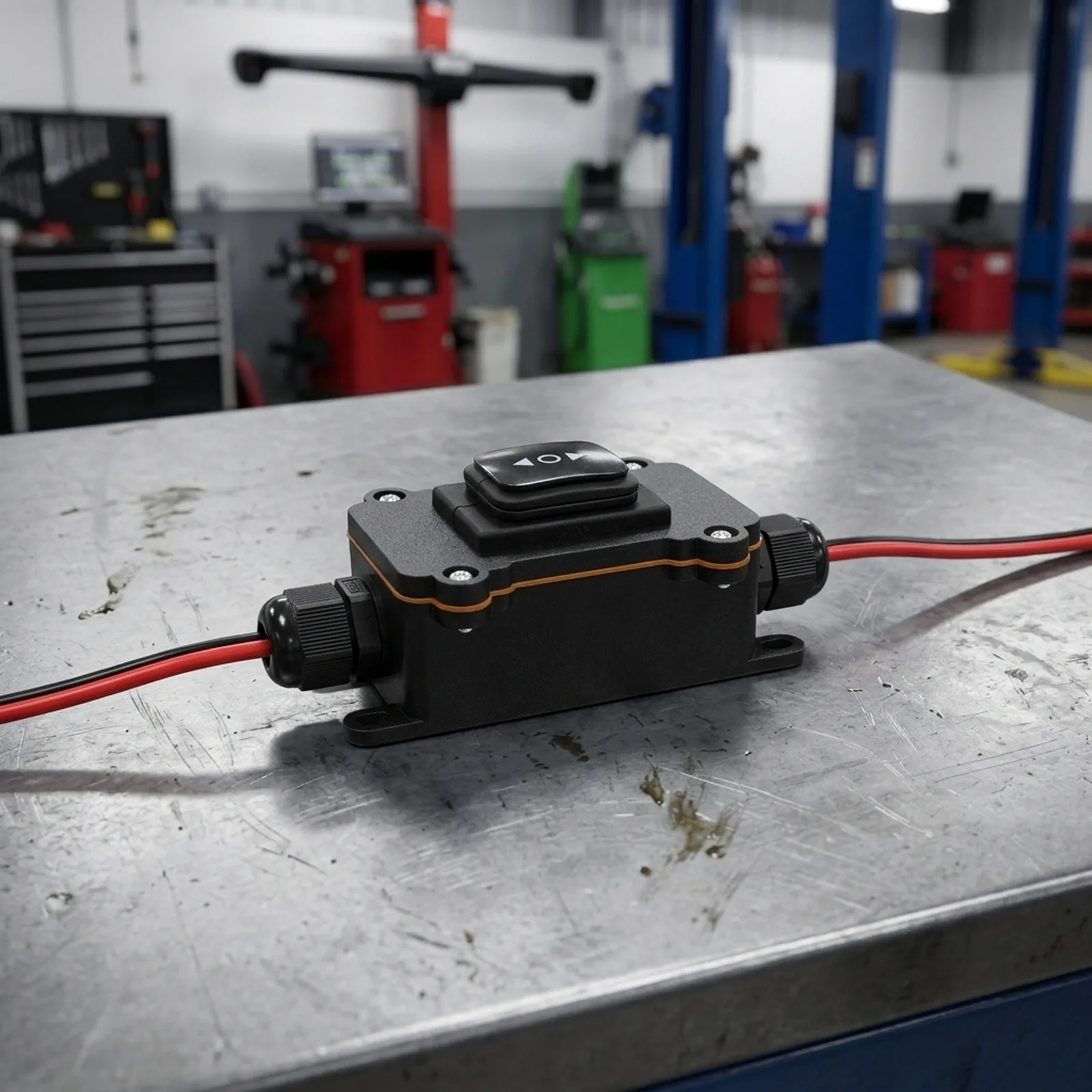 12V Electronic Parking Brake Caliper Motor Release Tool One-Button Bi-Directional Drive Tester With Flame-Retardant Shell