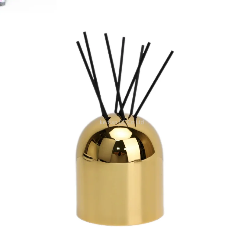 European Luxury Metal Aromatherapy Bottle Light Empty Bottle Living Room Wardrobe Ark Aromatherapy Diffuser Home Decoration Gift