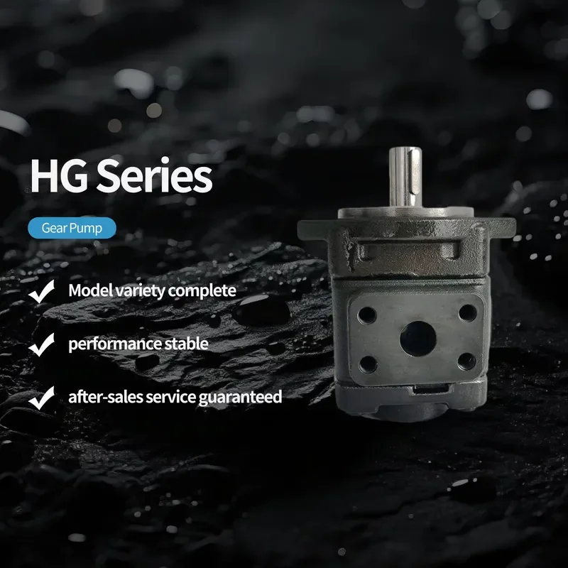 High Pressure Internal Gear Hydraulic Pump HG Series 8-160cc for Engineering Machinery Excavator Loader Crane Replacement