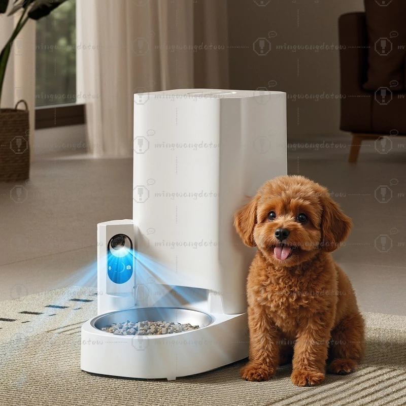 Pet Smart Feeder Large Capacity Cat Dog Smart Video Interactive Automatic Feeder Pet