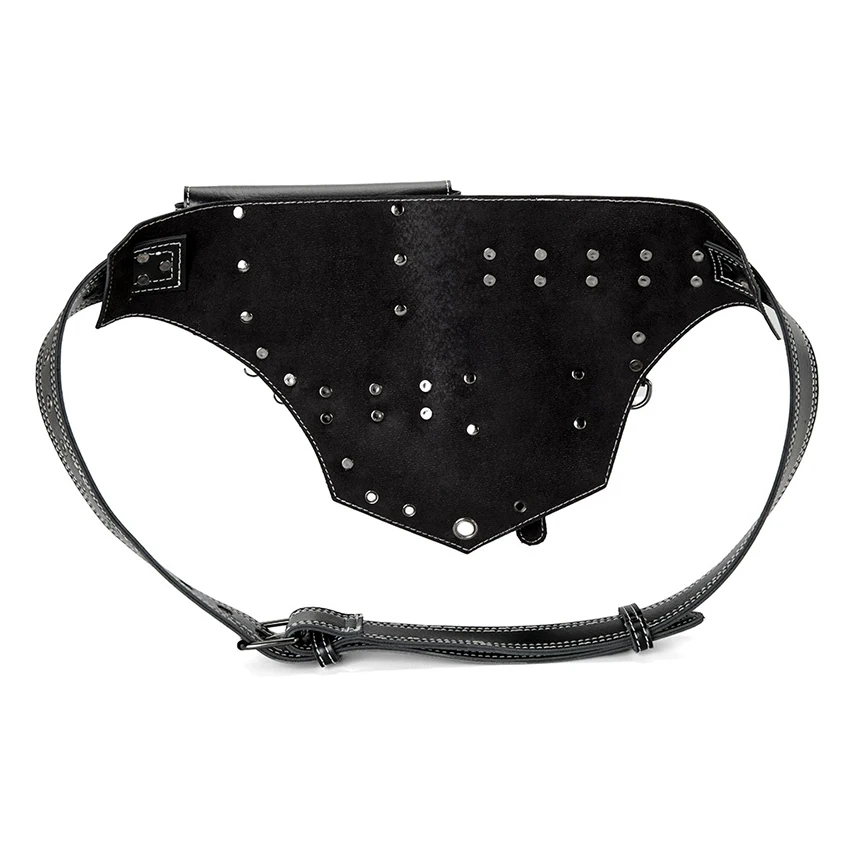Medievale Steampunk Fanny Pack Alchemy Bag Messenger Donna Uomo Cintura in vita Moto Gotico Vintage Steampunk Borsa in pelle PU