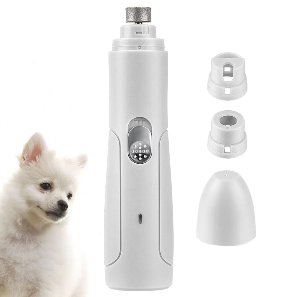 

Pet Nail Grinder Premium ABS Automatic Electric Nail Trimmer for Cat Dog Safe Wear Resistant Claw Cleaner Tool