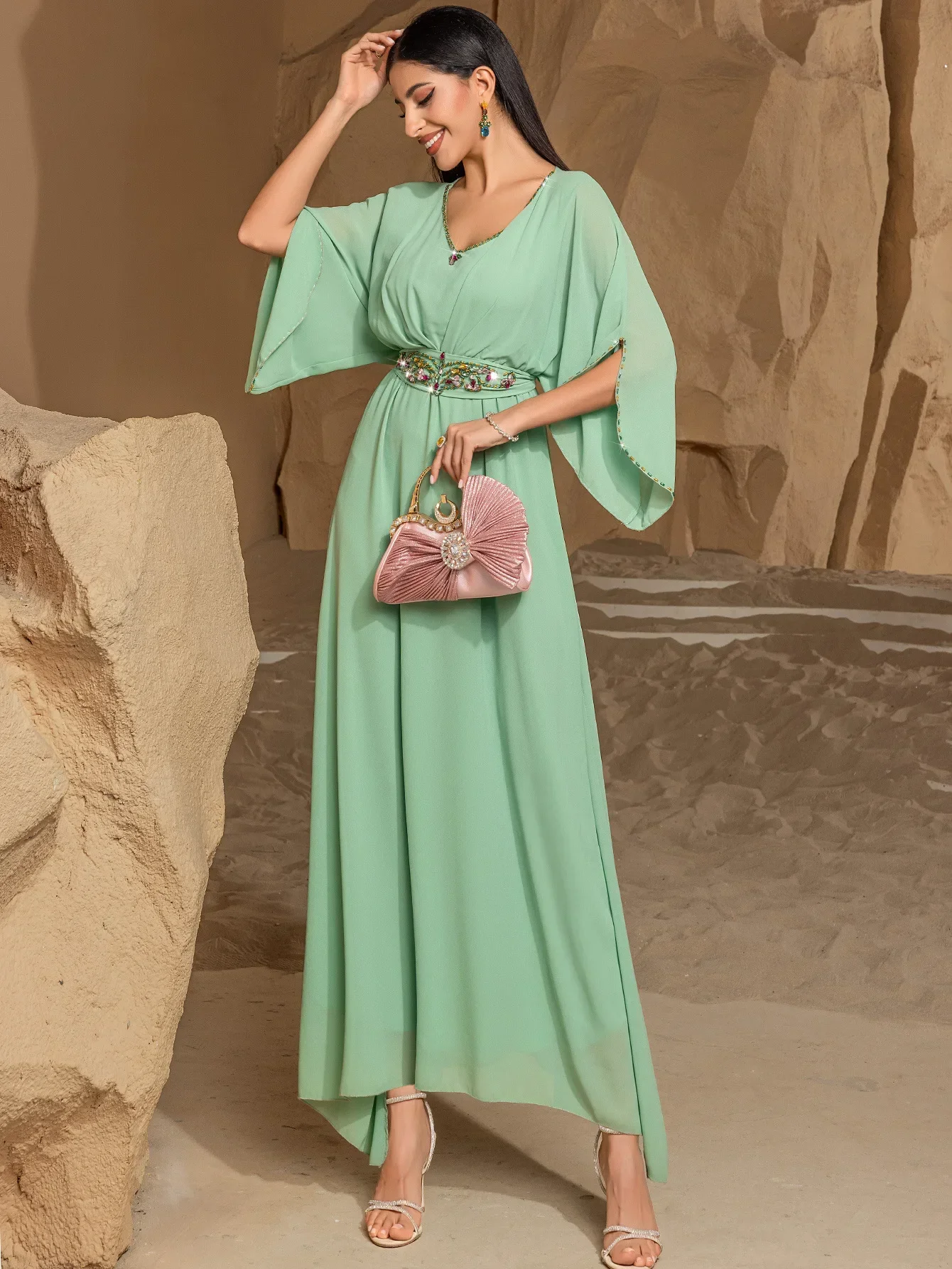 

Элегантные вечерние платья для женщин, роскошные бриллианты, Абая, Дубай, кафтан, марокканский кафтан, Femme Musulmane, Vestidos, мусульманское платье