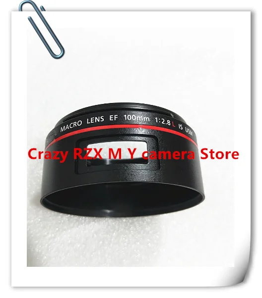 

Repair Parts For Canon EF 100mm F/2.8 L IS USM Lens Barrel Front Filter Sleeve Ring Ass'y with focus glass YG2-2549-000