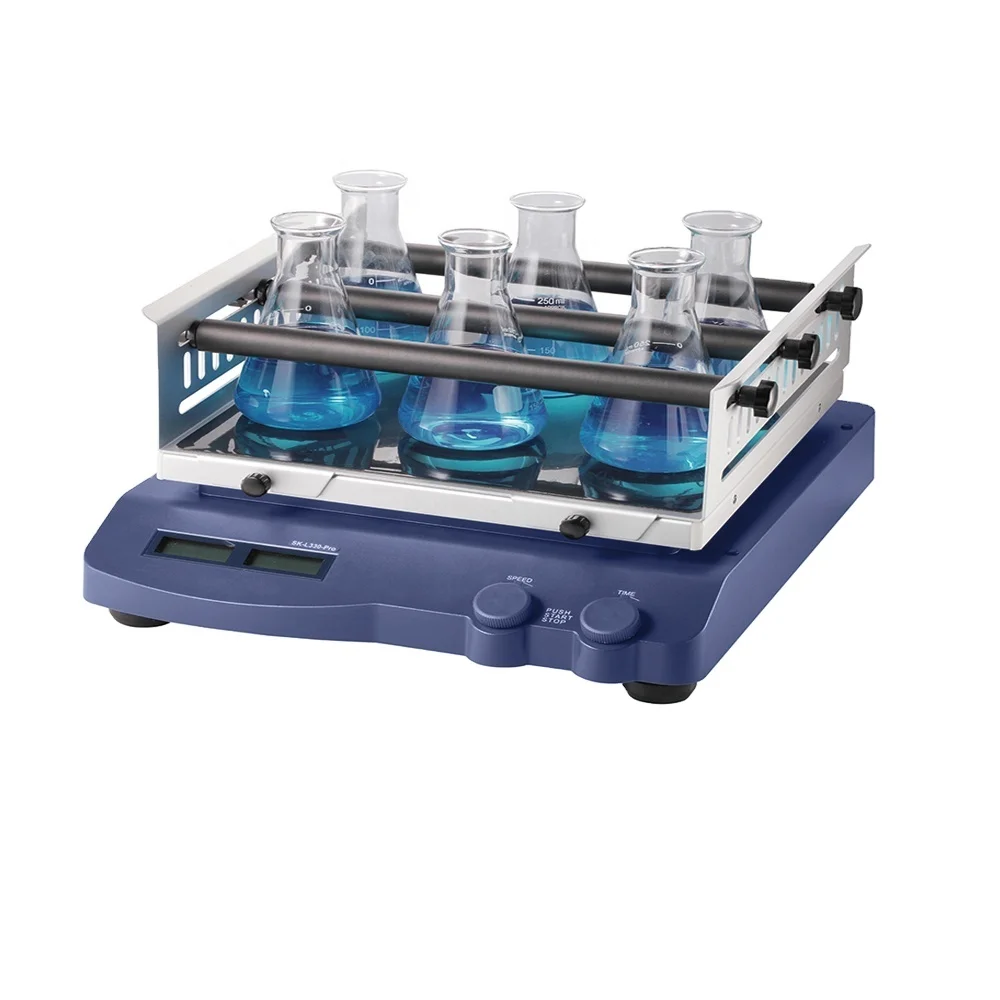 

Мешалка линейная для лабораторного класса SK-L180-Pro, 100–350 об/мин, с временным цифровым ЖК-дисплеем и pantalla