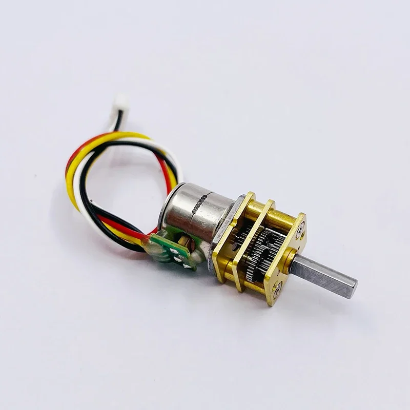 Micro 10mm 2-phase 4-wire Precision Gear Stepper Motor Full Metal Gearbox Reduction Ratio 20/ 50/ 100/ 150/ 298 / Driver Board